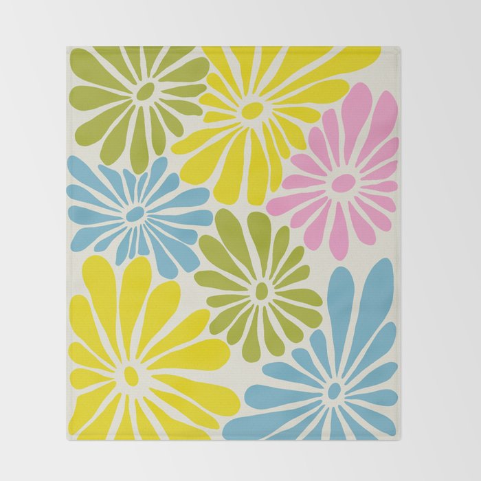 Petals & Pastels Throw Blanket Gallery Image 2