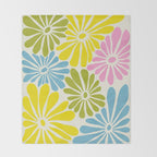 Petals & Pastels Throw Blanket Gallery Image 2