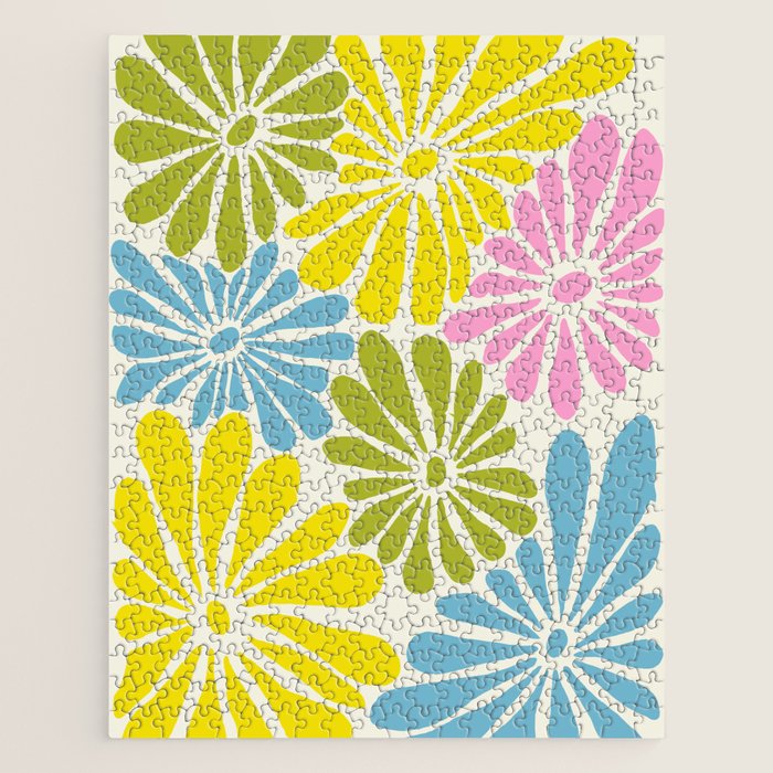 Petals & Pastels Jigsaw Puzzle Gallery Image 1