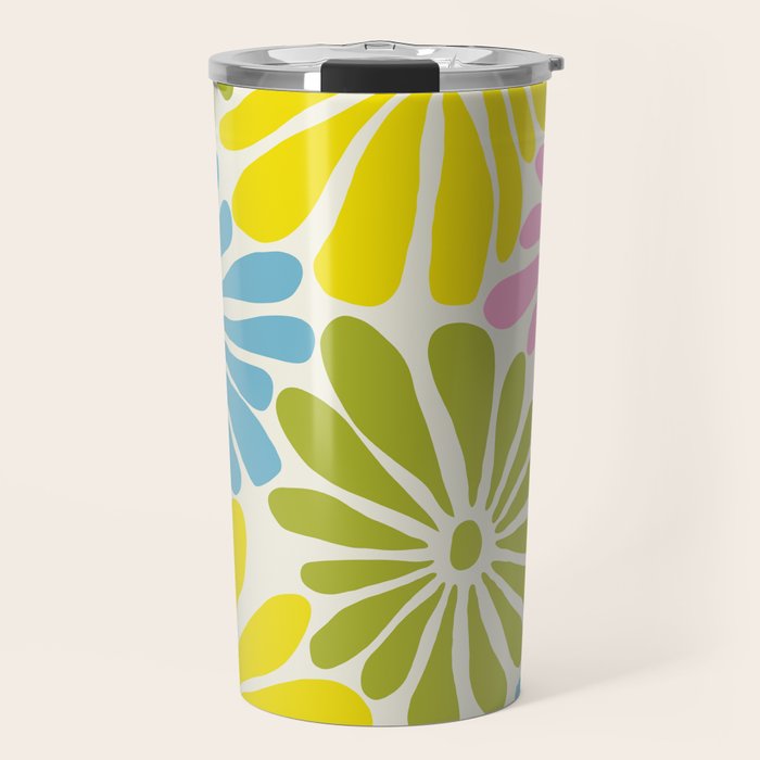 Petals & Pastels Travel Mug Gallery Image 1