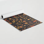 Exotic Midnight Floral Garden Yoga Mat Gallery Image 2