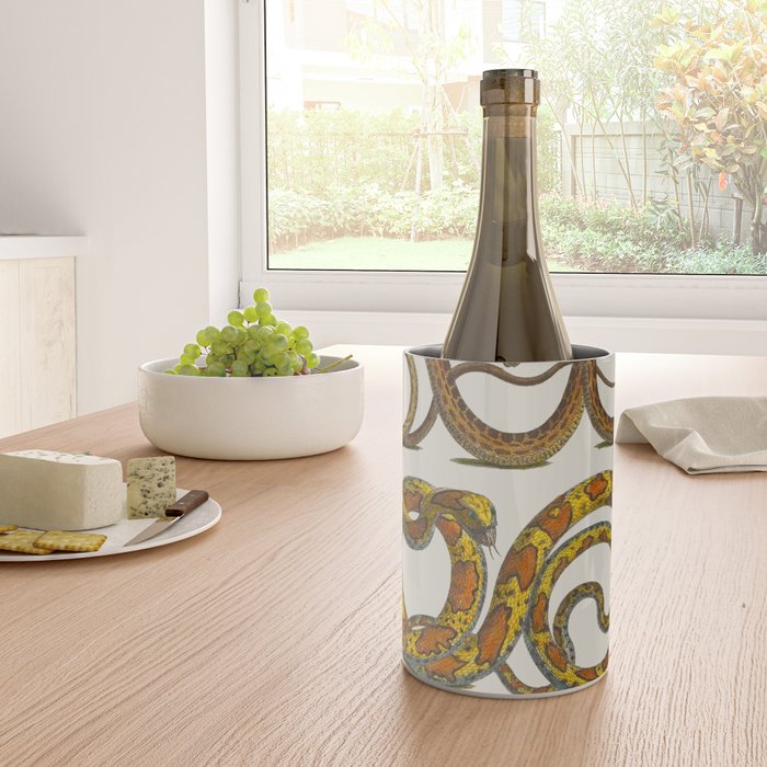 Albertus Seba Snakes Illustration  Wine Chiller Gallery Image 4