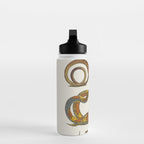Albertus Seba Snakes Illustration  Water Bottle Gallery Image 3