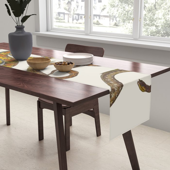 Albertus Seba Snakes Illustration  Table Runner Gallery Image 2