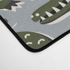 Alligator - Down In The Bayou - Grey Desk Mat Gallery Image 4