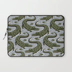 Alligator - Down In The Bayou - Grey Laptop Sleeve Gallery Image 1