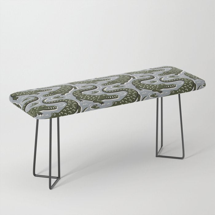 Alligator - Down In The Bayou - Grey Bench Gallery Image 1