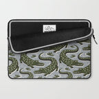 Alligator - Down In The Bayou - Grey Laptop Sleeve Gallery Image 2