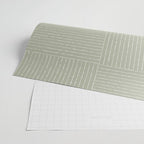 Lines III (Linen Sage) Wrapping Paper Gallery Image 2