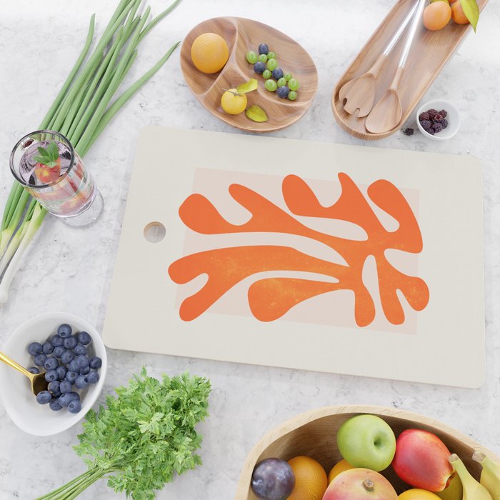 Flamingo: Matisse Color Series IV | Mid-Century Edition Cutting Board Gallery Image 2