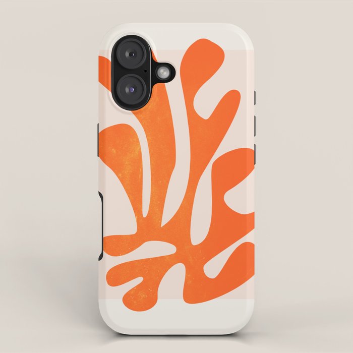 Flamingo: Matisse Color Series IV | Mid-Century Edition iPhone Case Gallery Image 1