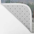Bahía de los Ángeles Wild Horses Bath Mat Gallery Image 2