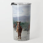Bahía de los Ángeles Wild Horses Travel Mug Gallery Image 3