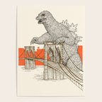 Godzilla vs. the Brooklyn Bridge Poster Gallery Image 4