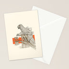 Godzilla vs. the Brooklyn Bridge Stationery Card Gallery Image 2
