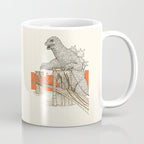 Godzilla vs. the Brooklyn Bridge Coffee Mug Gallery Image 1