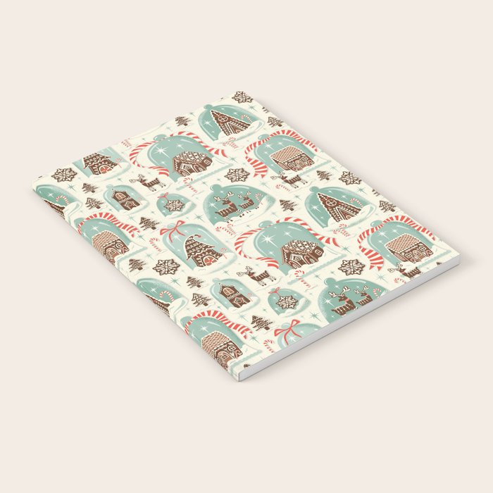 Gingerbread Village Cream Notebook Gallery Image 2
