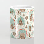 Gingerbread Village Cream Coffee Mug Gallery Image 4