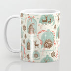 Gingerbread Village Cream Coffee Mug Gallery Image 3