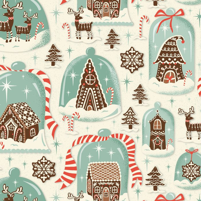 Gingerbread Village Cream Coffee Mug Gallery Image 2