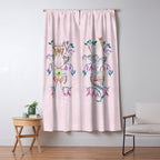 Chinese Moon Moth and Butterflies Window Curtain Gallery Image 5