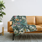 Blooming Oasis Throw Blanket Gallery Image 1