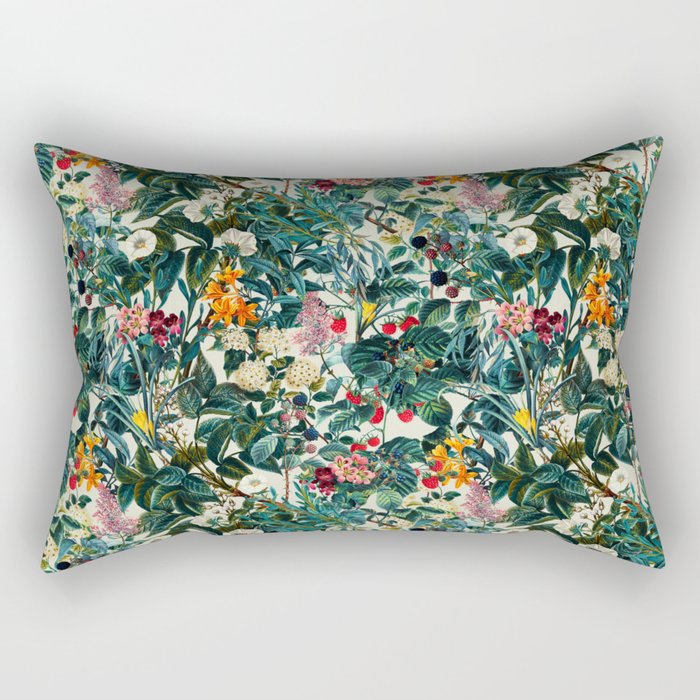 Blooming Oasis Rectangular Pillow Gallery Image 2