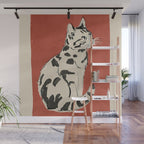 Cat 16 Wall Mural Gallery Image 1