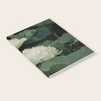 Floral Japandi Wall Art Lotus Flower Print Japanese Wall Art Sage Green Poster Wabi Sabi Painting Notebook Gallery Image 2