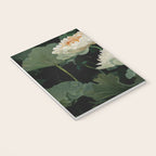 Floral Japandi Wall Art Lotus Flower Print Japanese Wall Art Sage Green Poster Wabi Sabi Painting Notebook Gallery Image 3