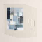Soft Blue Forms III Wrapping Paper Gallery Image 3