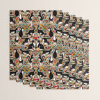 Otomi Cats - Rainbow & Tan Wrapping Paper Gallery Image 3