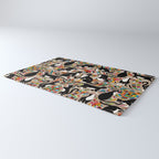 Otomi Cats - Rainbow & Tan Rug Gallery Image 3