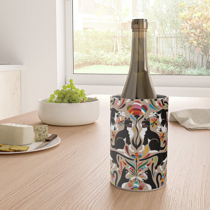 Otomi Cats - Rainbow & Tan Wine Chiller Gallery Image 4