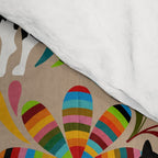 Otomi Cats - Rainbow & Tan Comforter Gallery Image 4
