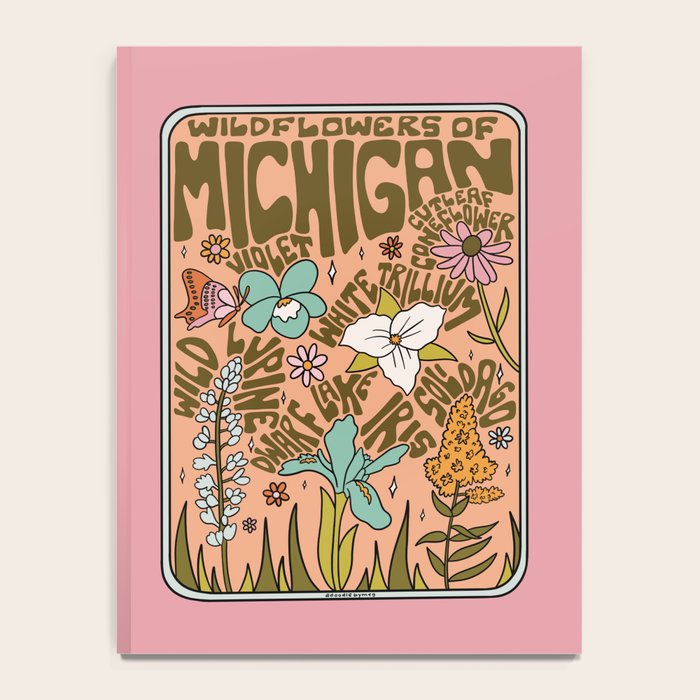 Michigan Wildflowers Notebook Gallery Image 4