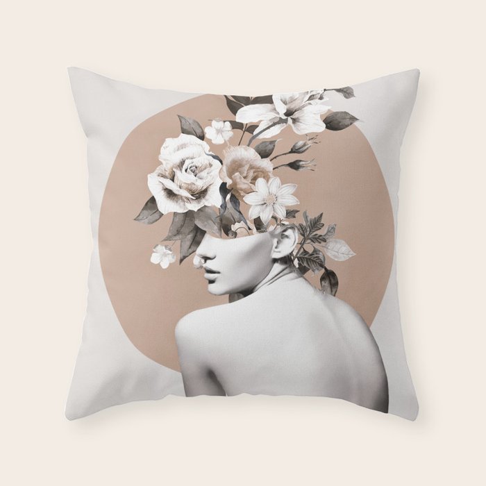 Bloom 8 Throw Pillow Gallery Image 6