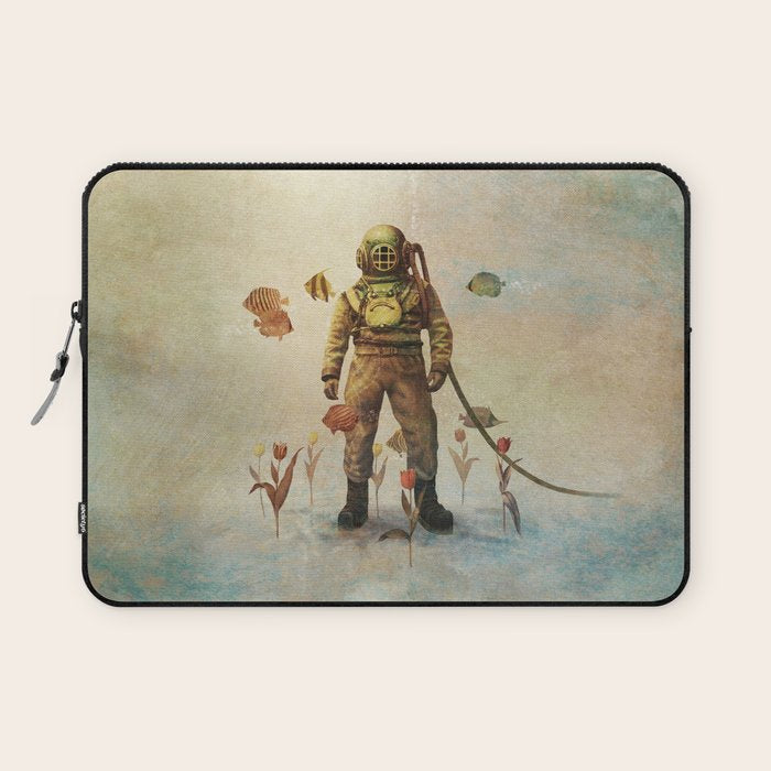 Deep Sea Garden  Laptop Sleeve Gallery Image 1