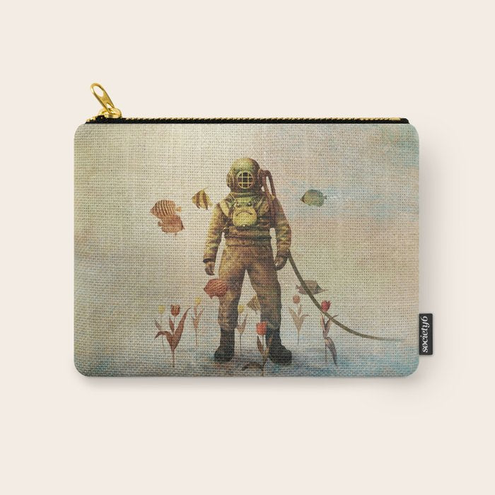 Deep Sea Garden  Carry All Pouch Gallery Image 1