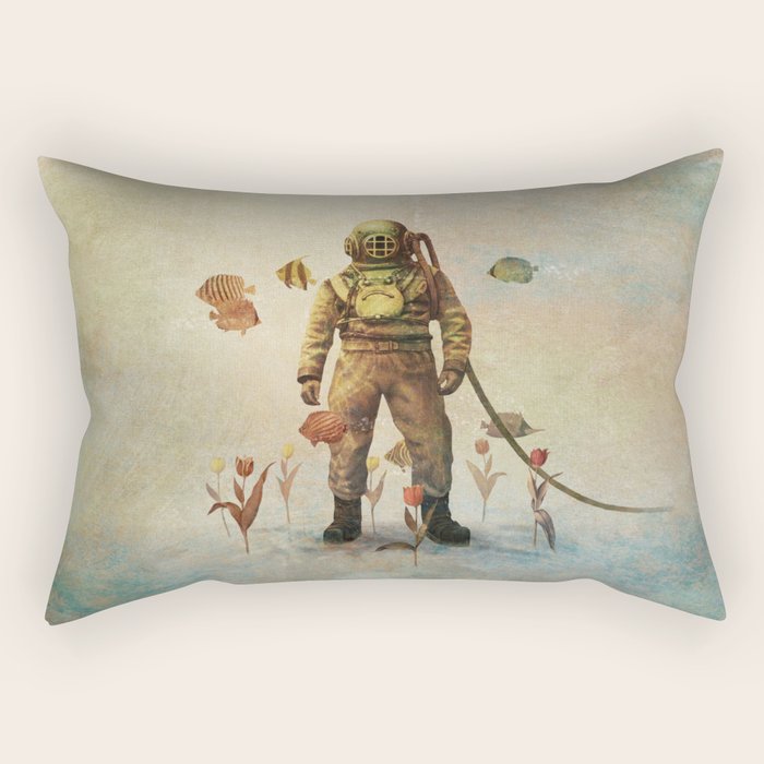 Deep Sea Garden  Rectangular Pillow Gallery Image 2