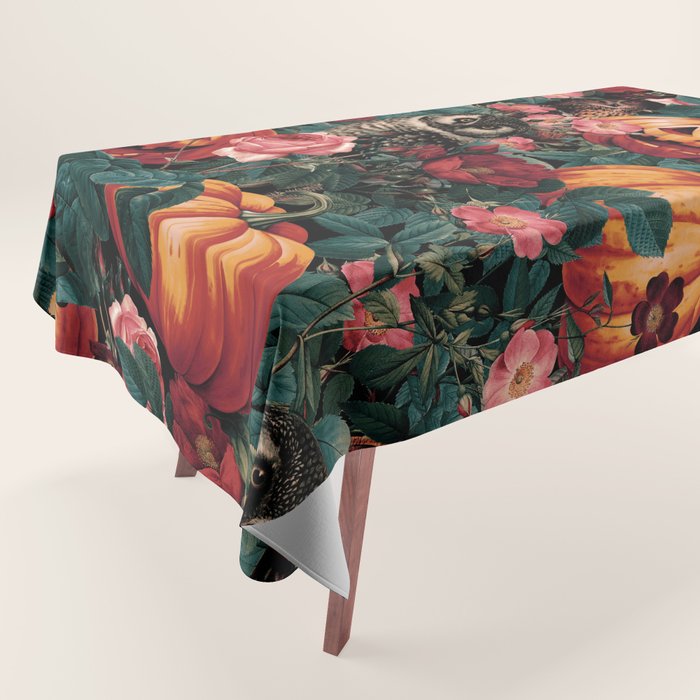 Owl Whisper in the Dark Tablecloth Gallery Image 1