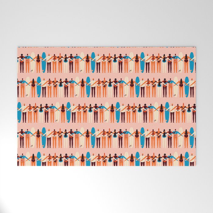 Surf sisters Welcome Mat Gallery Image 1