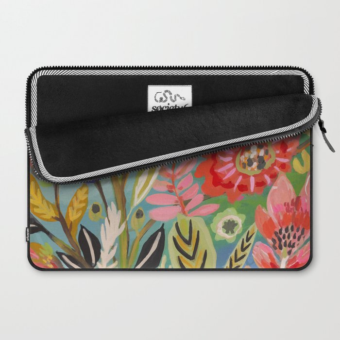 Butterfly Floral Laptop Sleeve Gallery Image 2