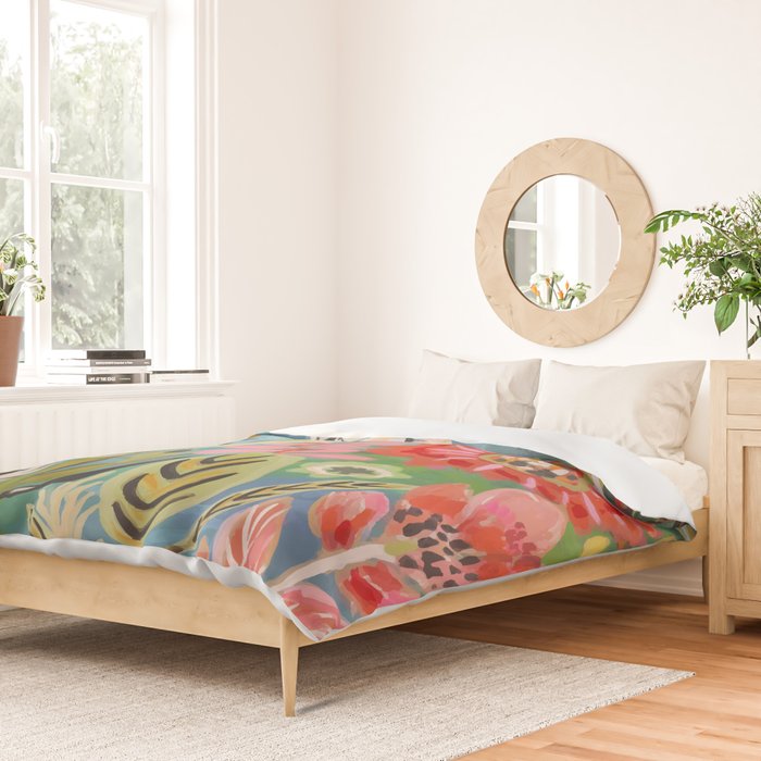 Butterfly Floral Duvet Cover Gallery Image 2