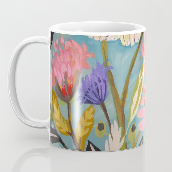 Butterfly Floral Coffee Mug Gallery Image 3