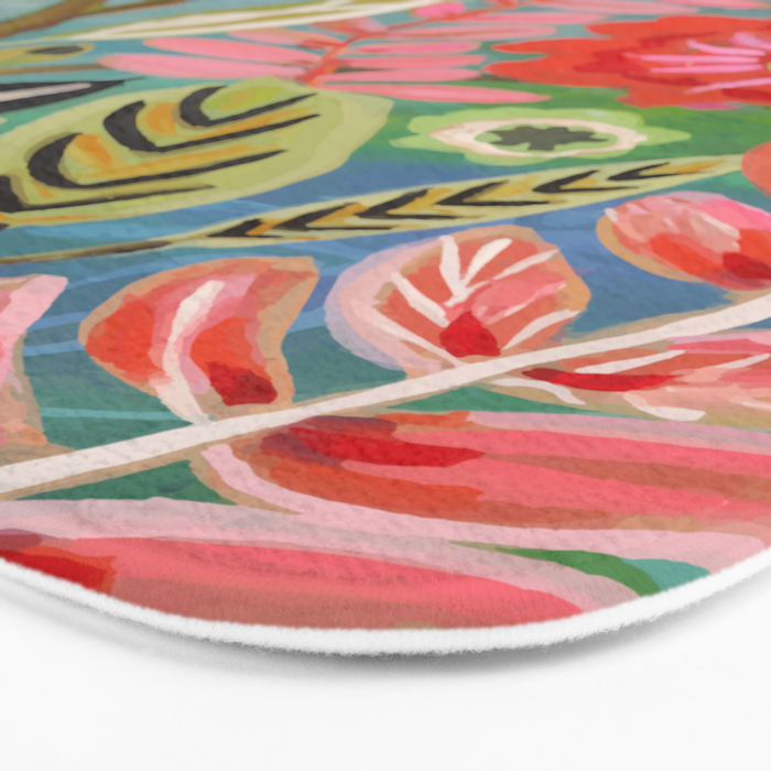 Butterfly Floral Bath Mat Gallery Image 3