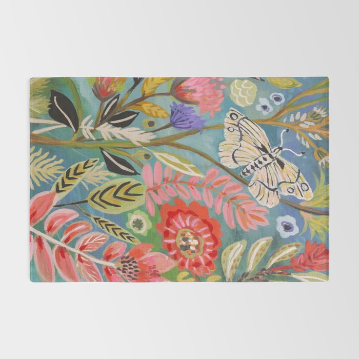 Butterfly Floral Rug Gallery Image 2