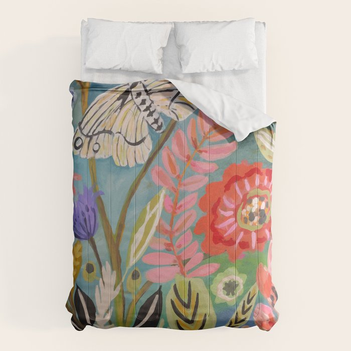 Butterfly Floral Comforter Gallery Image 6