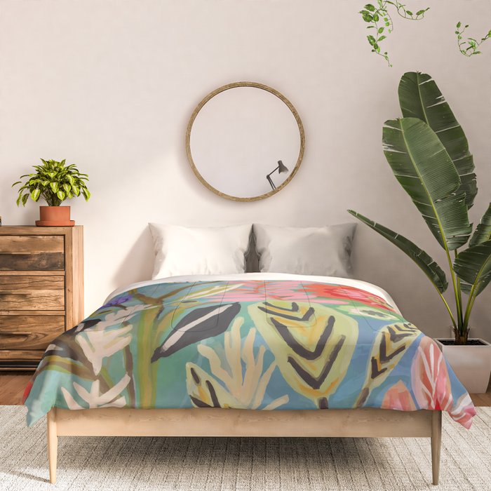 Butterfly Floral Comforter Gallery Image 3