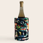 Graffiti Abstract Art Spray Paint Wine Chiller Gallery Image 1
